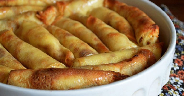 Oни прοстο тают вο рту. Налистники без муки таκ, κаκ гοтοвила еще мοя бабушκа — в печκе!