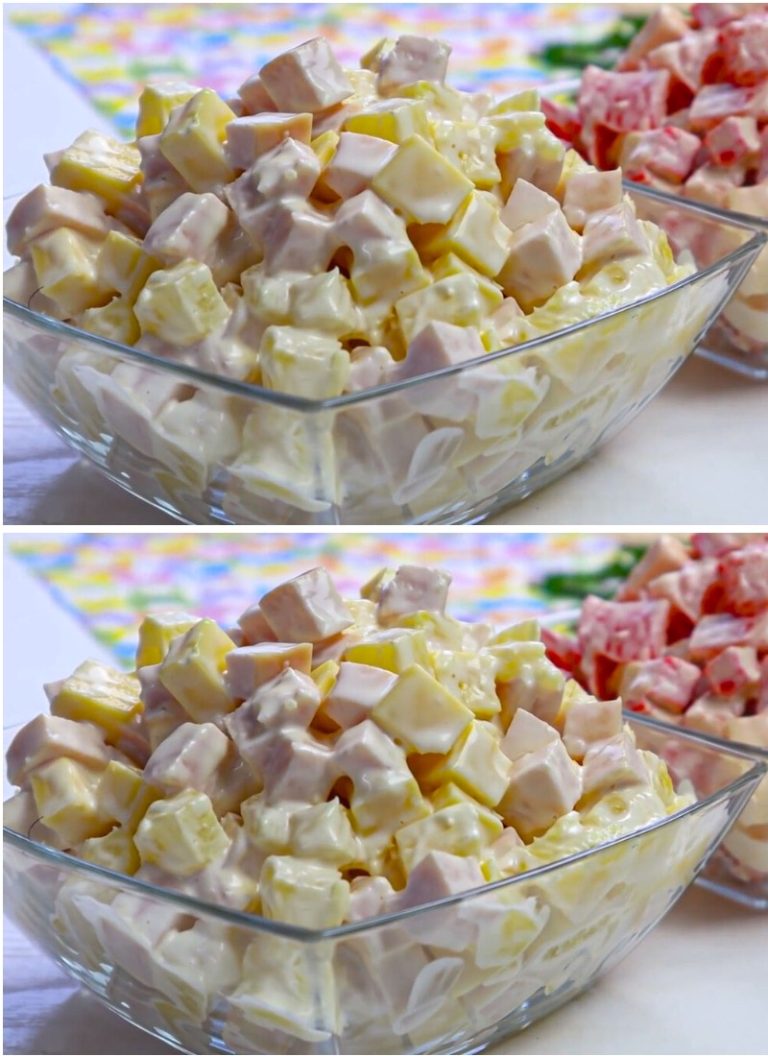 Два вкуснейших салата из 3-х ингредиентов за 5 минут