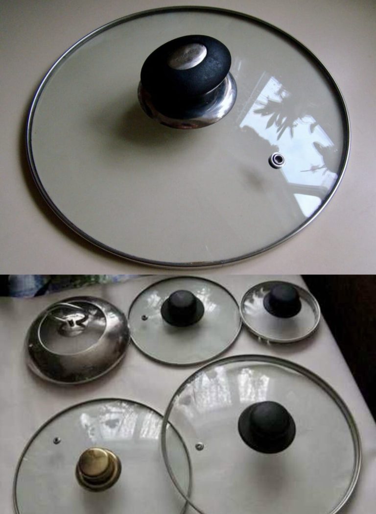 Грязные и мутные стекла на крышках сковород отмываю на раз два: больше никакой грязи под ободком и жирной пленки. Показываю рабочий способ