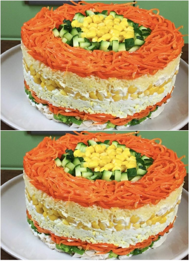 Гостям так понравился этот салат, что попросили приготовить и на Новый год