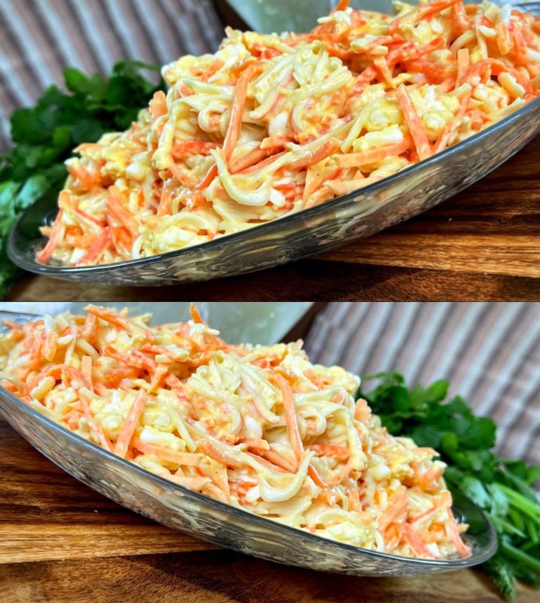 Мой «Ходовой» салат, который побил все рекорды по скорости приготовления. Всего 4 продукта в составе. Вкуснятина.