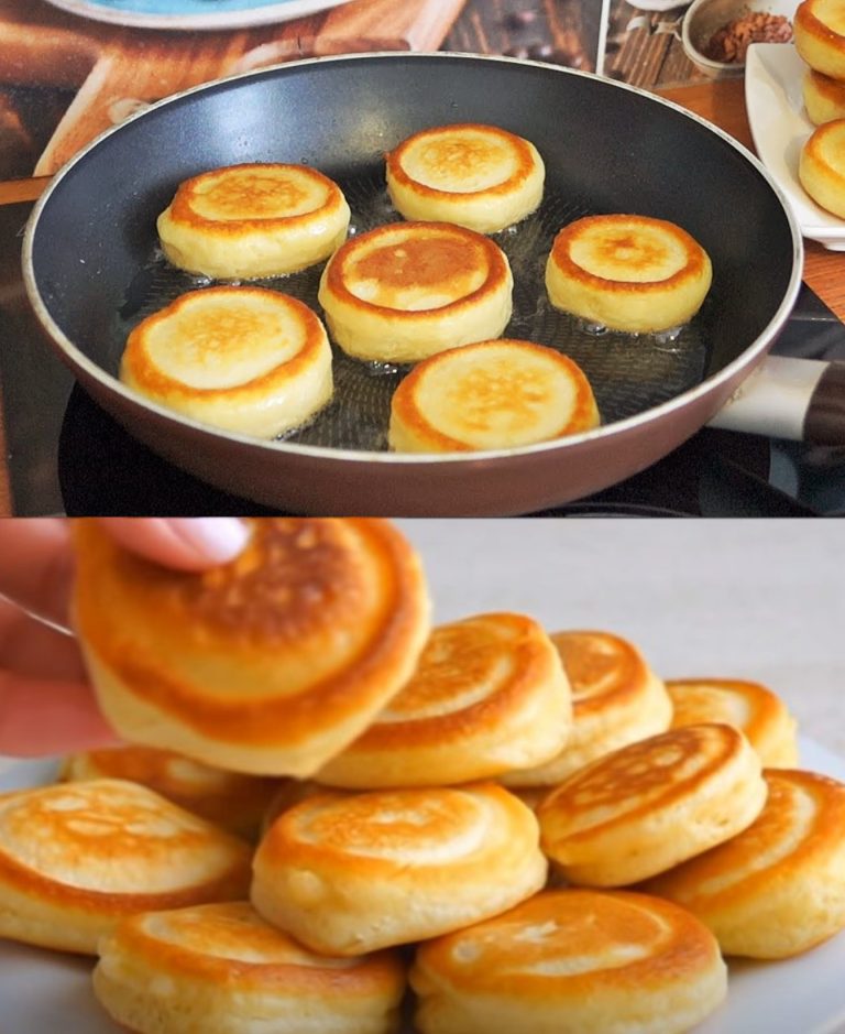 Пышные оладьи, как пончики: 15 минут и гора вкусняшек на столе