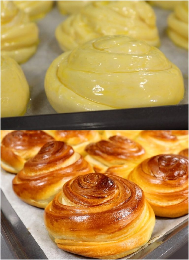 Пеку булочки «Улитки»: почему у меня тесто остаётся нежным и мягким долгое время и чем лучше смазывать выпечку