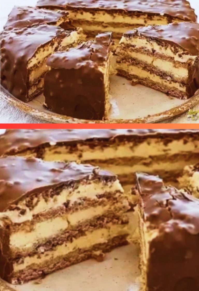 Вкусный, домашний тортик «Мечта». Один из самых простых peцeптов!