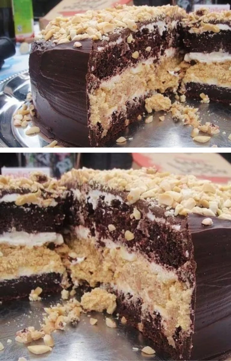 Домашний торт «Сникерс»: вкусный и просто готовится!