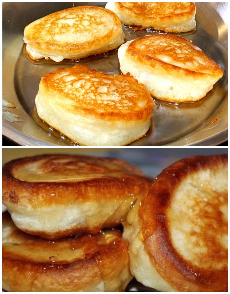 Оладушки по старому рецепту. Получаются пышные и мягкие, как облака. Не впитывают масло