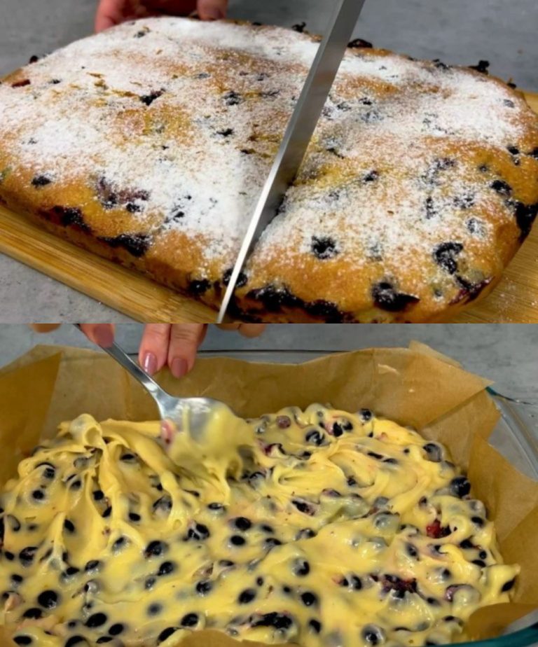 Все смешала и в духовку. Простой и вкусный пирог с замороженными ягодами: даже миксер использовать не нужно