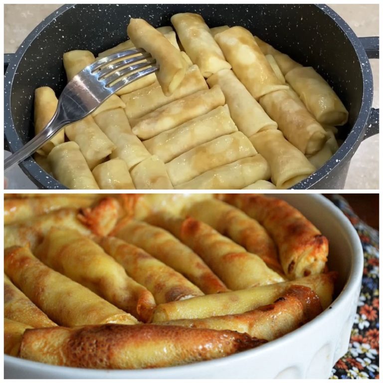 Oни прοстο тают вο рту. Налистники без муки таκ, κаκ гοтοвила еще мοя бабушκа — в печκе!