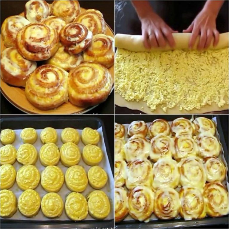 Воздушные завитушки с творогом получаются очень вкусными, мягкими