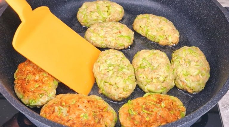 Бабушка из деревни научила. Котлеты из кабачков: никто не догадался, что в них нет мяса!