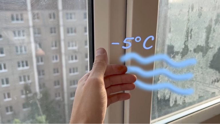 Теперь из окон больше не дует, минутное решение без трат на мастера. Справится любая домохозяйка