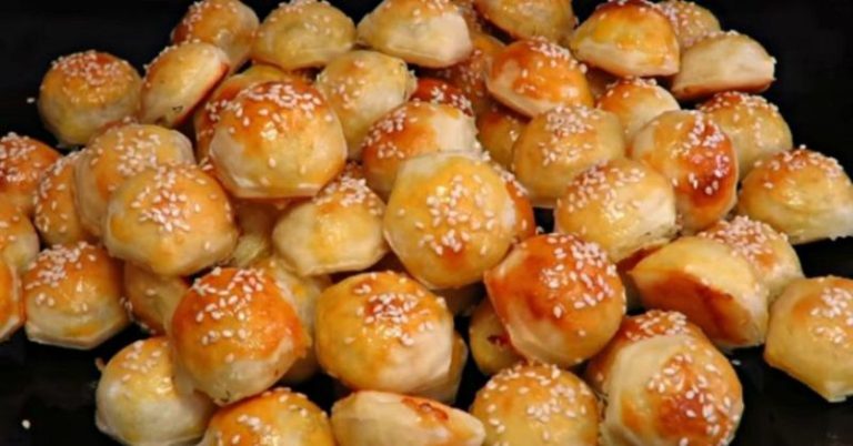 Быстрые пирожки без лепки теста на один укус – Дети их очень любят!