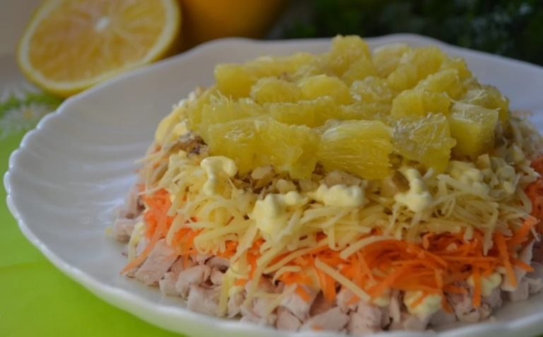 Нашла классный рецепт салата «Француз» Приготовила на пробу и не ошиблась в выборе (не нужно ничего варить)