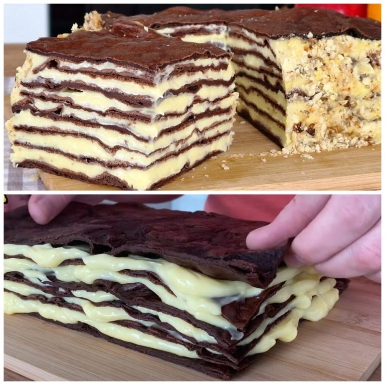 Безумно вкусно: заварной торт «Карпатка». Влюбилась в этот торт с первого кусочка!