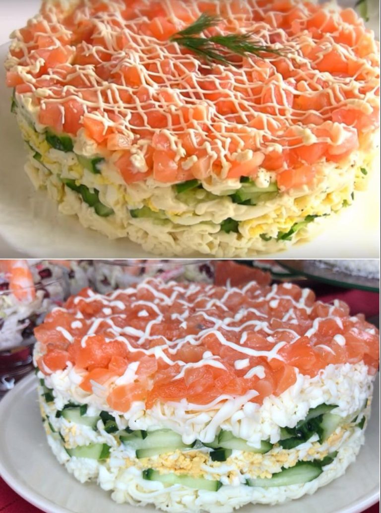 Мои гости всегда ищут этот салат на праздничном столе: потрясающе вкусный и нежный салат «Женская слабость»!