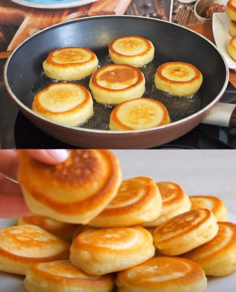 Пышные оладьи, как пончики: 15 минут и гора вкусняшек на столе!