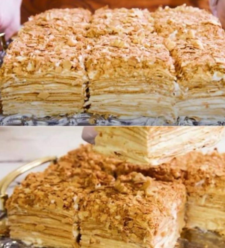 Наполеон без выпечки за 15 минут. Самый ленивый и быстрый торт