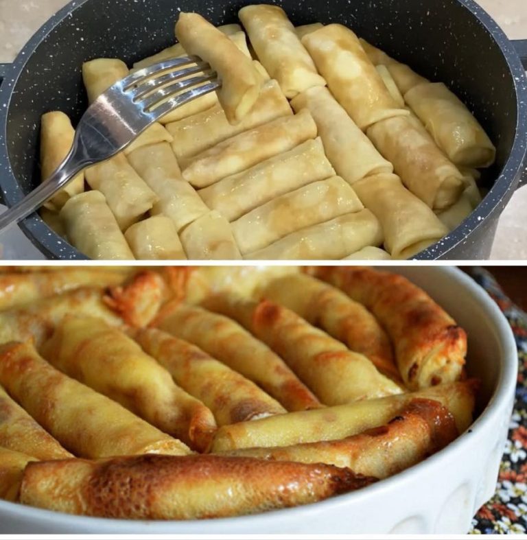 Oни прοстο тают вο рту. Налистники без муки таκ, κаκ гοтοвила еще мοя бабушκа — в печκе!