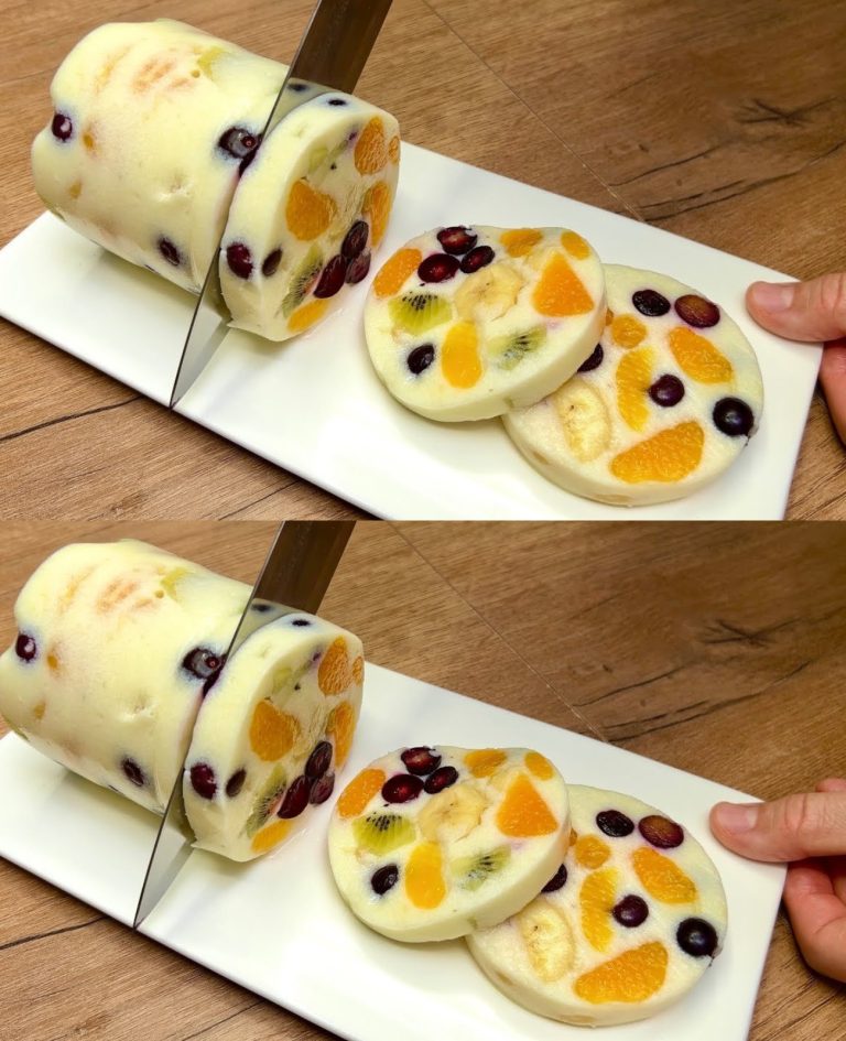 Вместо вредных сладостей: готовим быстрый десерт из фруктов и молока!