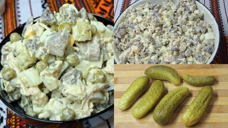Более вкусного салата вы точно не ели: курица, грибы, маринованные огурчики. Готовлю его на все праздники!