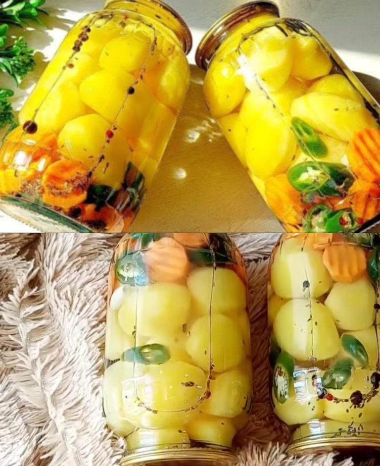 Маринованный картофель: в прошлом году сделала 1 баночку, а в этом 20!