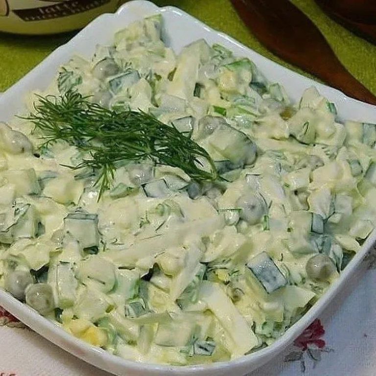 Простой и вкусный салат на повседневный стол. Можно готовить хоть каждый день!