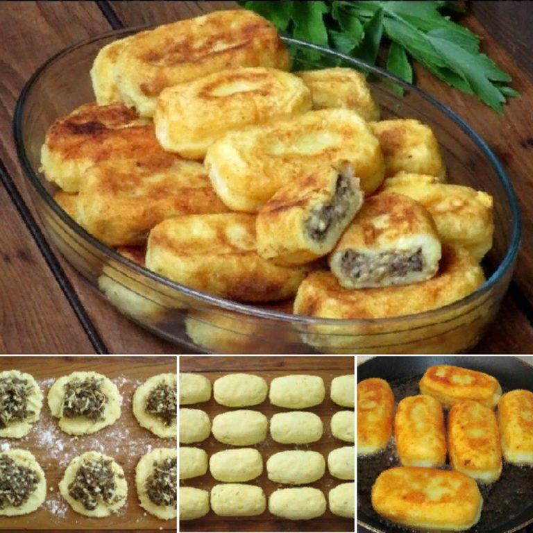 КАРТОФЕЛЬНЫЕ ЗРАЗЫ С МЯСНЫМ ФАРШЕМ И ГРИБАМИ: самые вкусные из всех, что я пробовала!