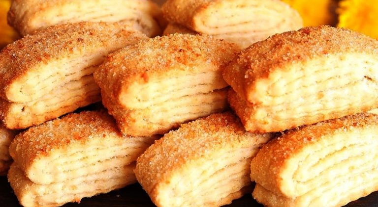 Печенье вкуснее, чем торт Наполеон: даже крем не нужен. Самый простой рецепт!