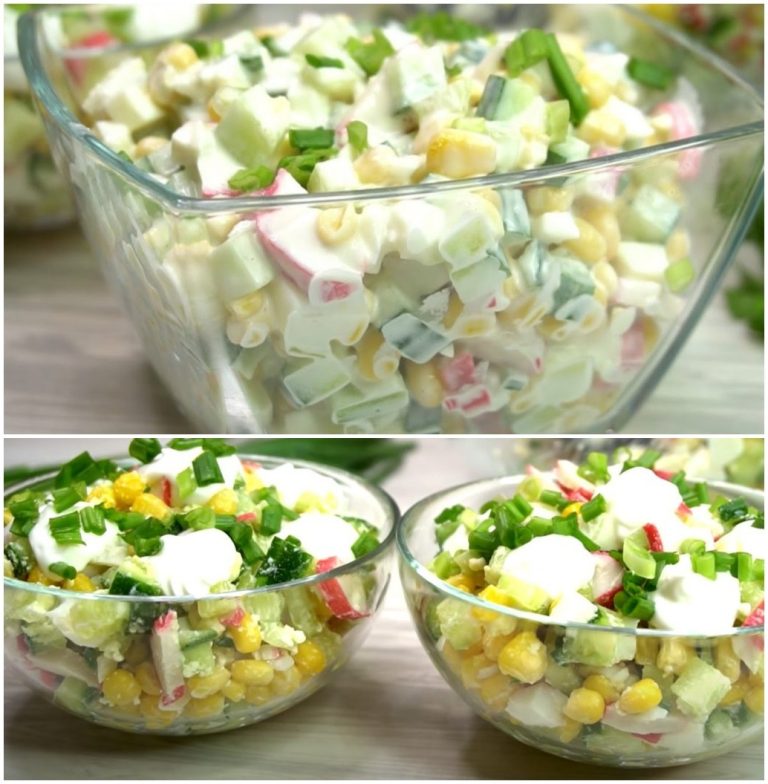 Мой «Ходовой» салат на каждый день. Бьет все рекорды по скорости приготовления!