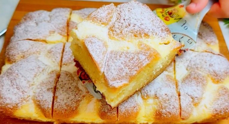 Рецепт «Золотого» пирога. Удачный вариант: гости съедают по 2 куска и просят добавки!