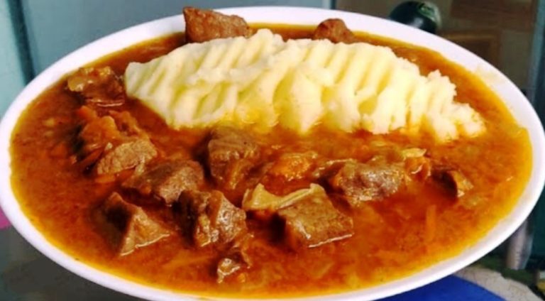 Гуляш, как в СССР. Сказочный вкус: подлива с мясом по тому самому рецепту!