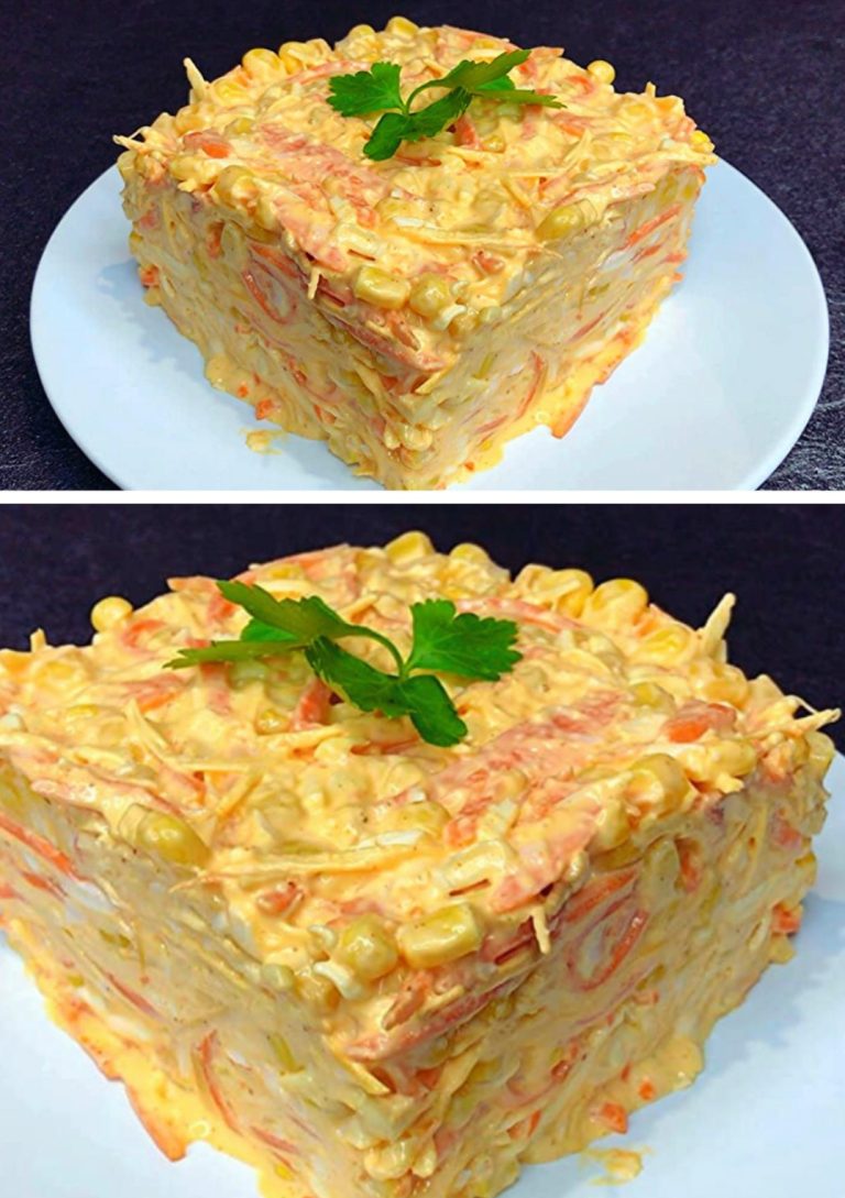 «Косичка» — салат из 4-х ингредиентов, который всегда со стола исчезает первым!