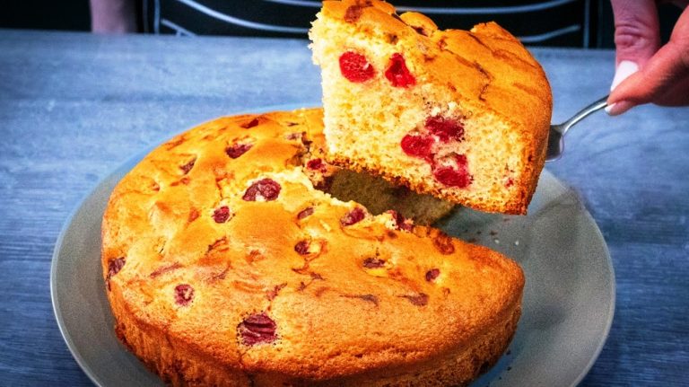 Без хлопот. Вишневый пирог на каждый день: вкусно и очень просто!