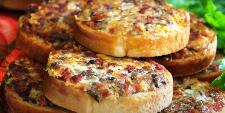 Горячие бутерброды: вкусный перекус за 10 минут. Ленивые пирожки!