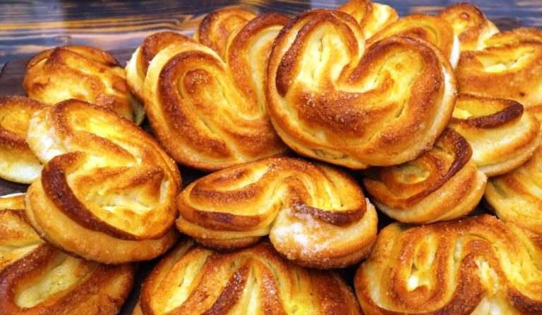 Пуховые сахарные плюшки. Бюджетно и вкусно, простой рецепт!