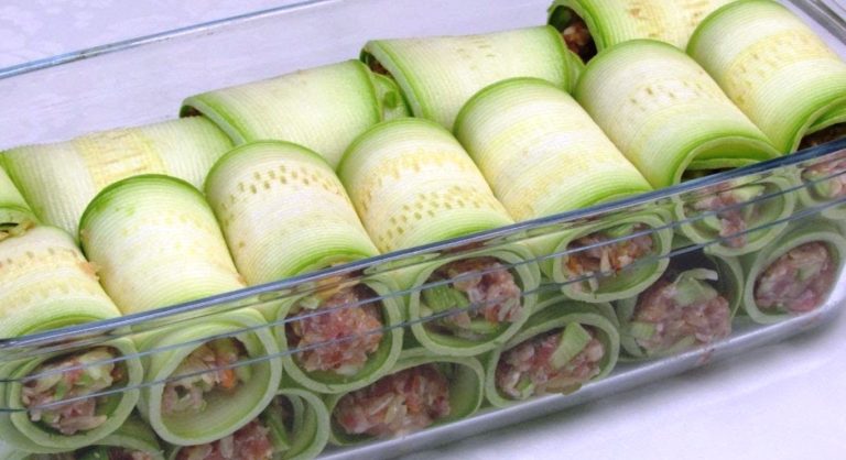Кабачки, готовлю уже неделю. Вкусный рецепт из кабачков и фарша!