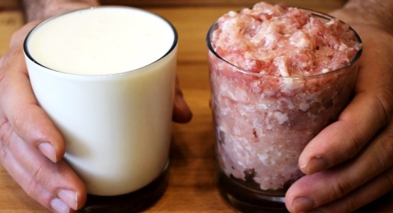 Стакан кефира и фарш! Вместо пирожков с мясом для перекуса: готовлю много лет!