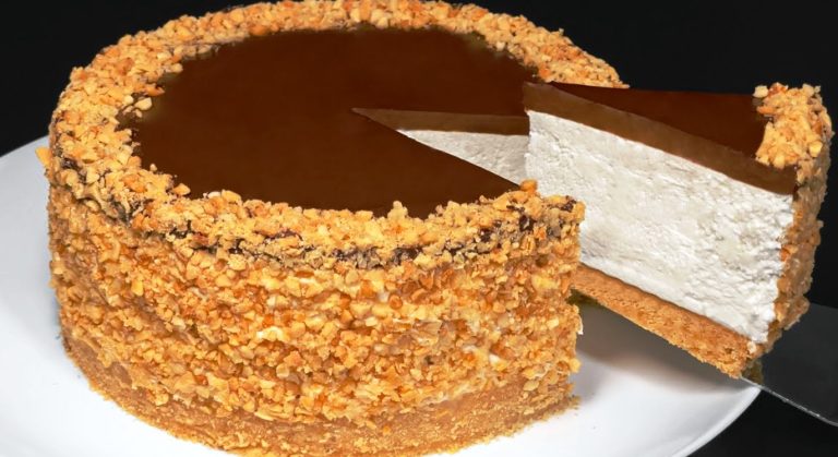 Лучший Рождественский торт. Рецепт за 5 минут: без выпечки и желатина!