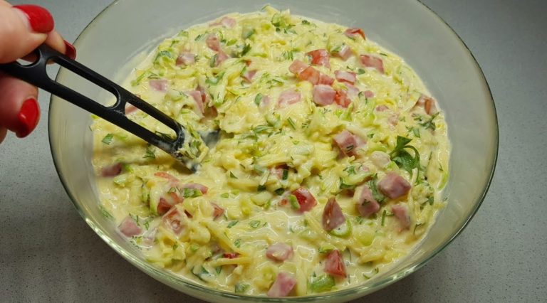 Вкусная запеканка из кабачка! Просто готовить — вкусно покушать!