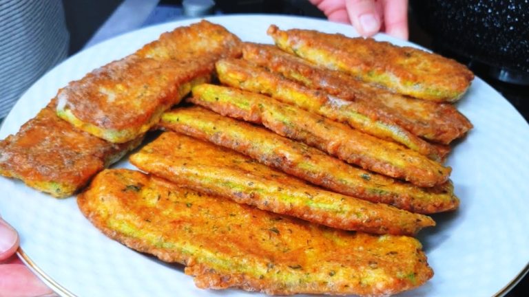 Кабачки по рецепту дедушки. Замена мясным блюдам на любом застолье!