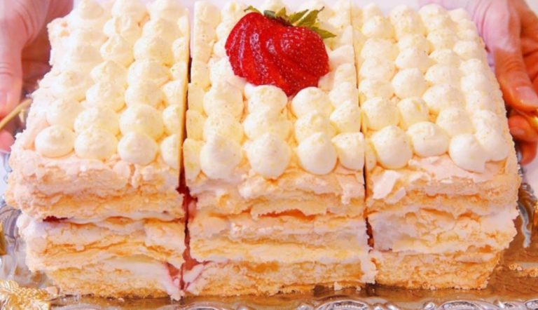 Торт за 15 минут. Без муки: из 3-х ингредиентов!