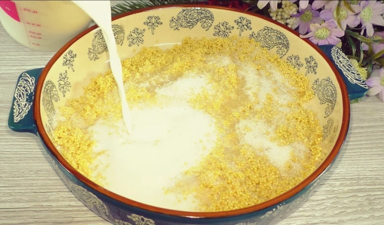 Просто заливаю пшено молоком и в духовку. Каша, как десерт: сытно, доступно и вкусно!