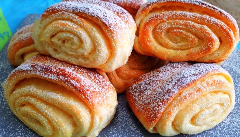 Не просто булочки, а настоящий десерт. Рецепт булочек к чаю!