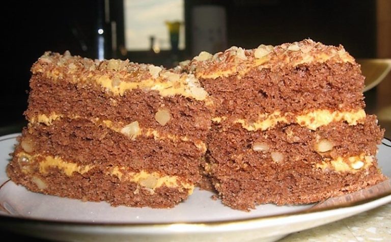 Торт «Золотой ключик». Простой, но очень вкусный рецепт!