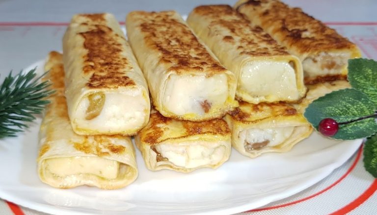 Завтрак за 2 минуты без заморочек. Трубочки из лаваша!