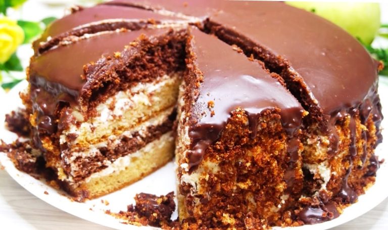 Популярен еще с советских времен! Домашний торт с незабываемым вкусом!