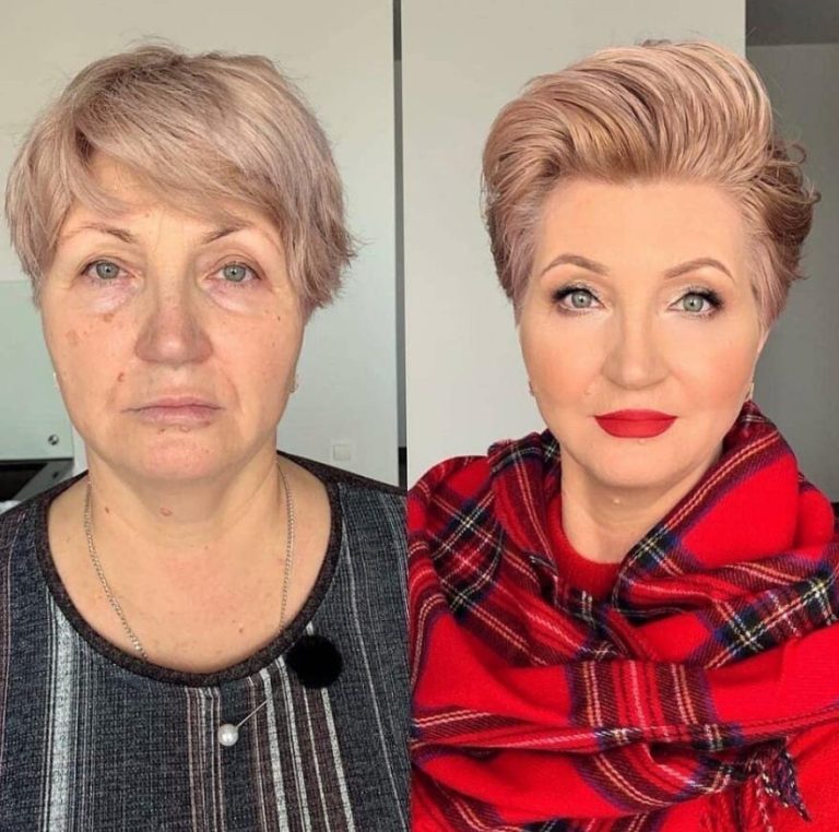 Стрижки для женщин 50+. Результат просто шикарный