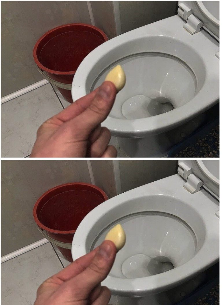 Бросьте чеснок в унитаз. Вы будете удивлены, но чеснок в унитазе творит чудеса!