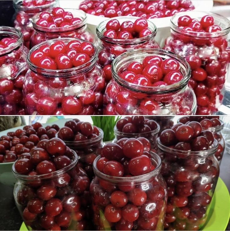 Вишня на зиму без сахара. Даже банки не нужно стерилизовать: самый верный и простой рецепт!