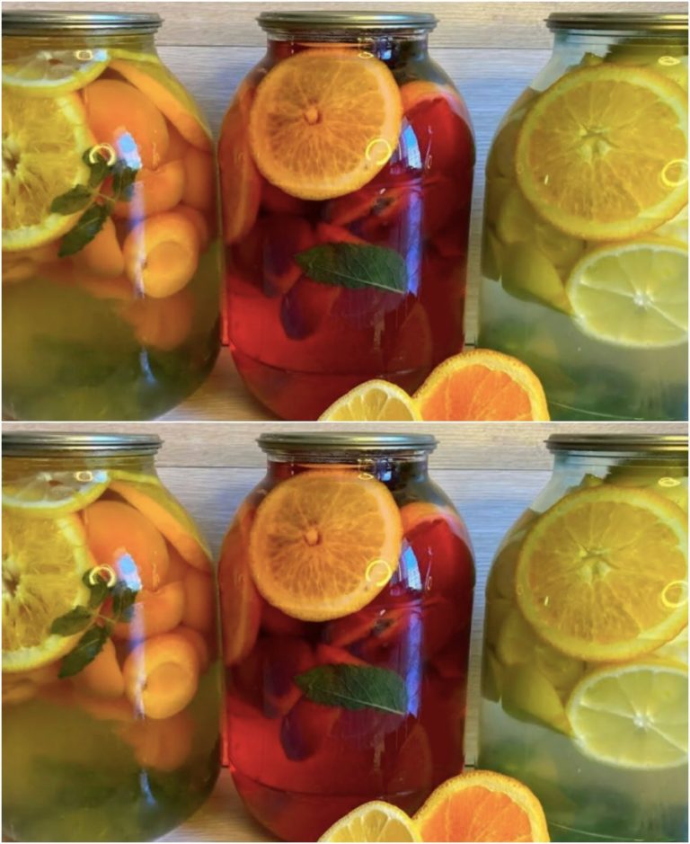 Такого компота зимой будет всегда мало: фанта, мохито и каркаде!